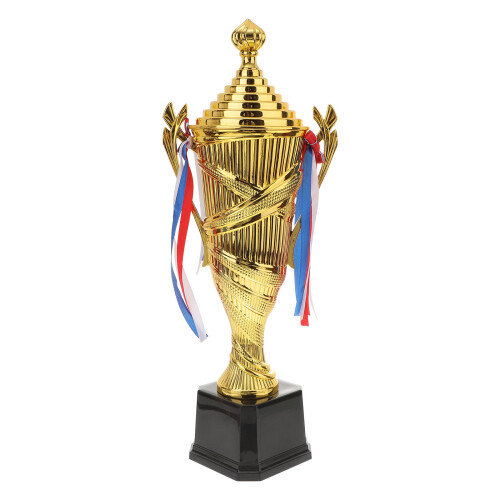 taça de plástico para torneios esportivos e premiação