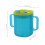 2 unidades de antiderrame 250 ml com e , azul 2
