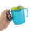 2 unidades de antiderrame 250 ml com e , azul 4