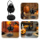 Hanging Cauldron Wax Melt Burner: Diffuser For Halloween 10