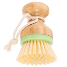 escova de limpeza para cozinha com cabo de bambu