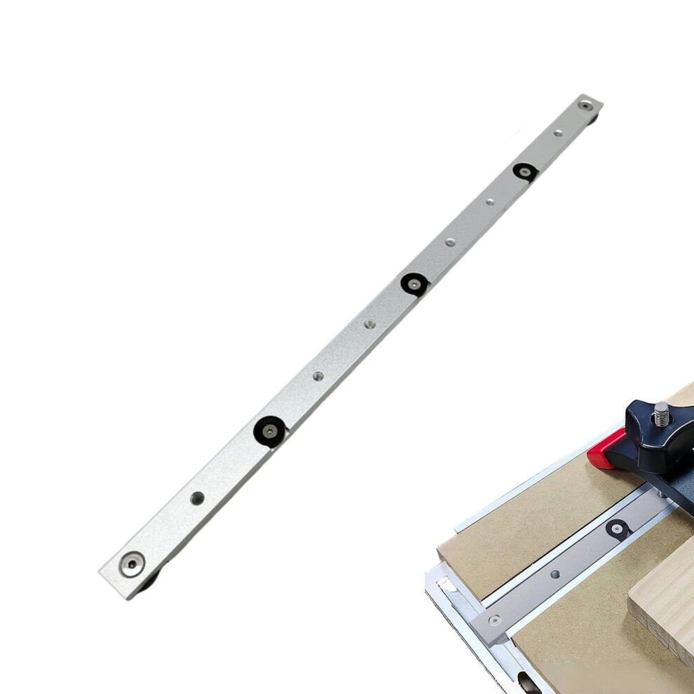 Miter Bars Slider 450Mm Aluminum Alloy Miter Bar For Jigs And Fixtures Table Saw T-Slot Track Woodworking 9393856383597