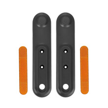 Electric Scooter Wheel Covers Reflective Protective Shell Universal Fit, Side Strips, Front And Rear Night Reflector