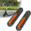Electric Scooter Wheel Covers Reflective Protective Shell Universal Fit, Side Strips, Front And Rear Night Reflector 5