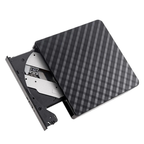 USB 3.0 External DVD Burner Writer Recorder CD/DVD ROM Player PC Optical Drive Black External DVD Drive