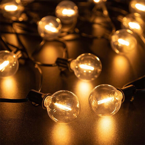 (220V)G40 Led Replacement Light Bulbs Outdoor E12 Screw Base Shatterproof Globe Bulbs 1