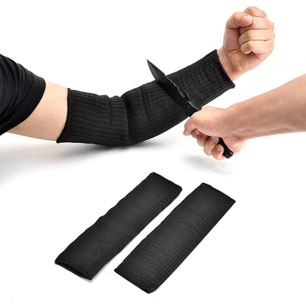 Arm Protection Sleeve 40 Cm Cut Resitant Burn Resistant Anti Abrasion Safety For Garden Kitchen Farm Work 1 Pair 9393856383856