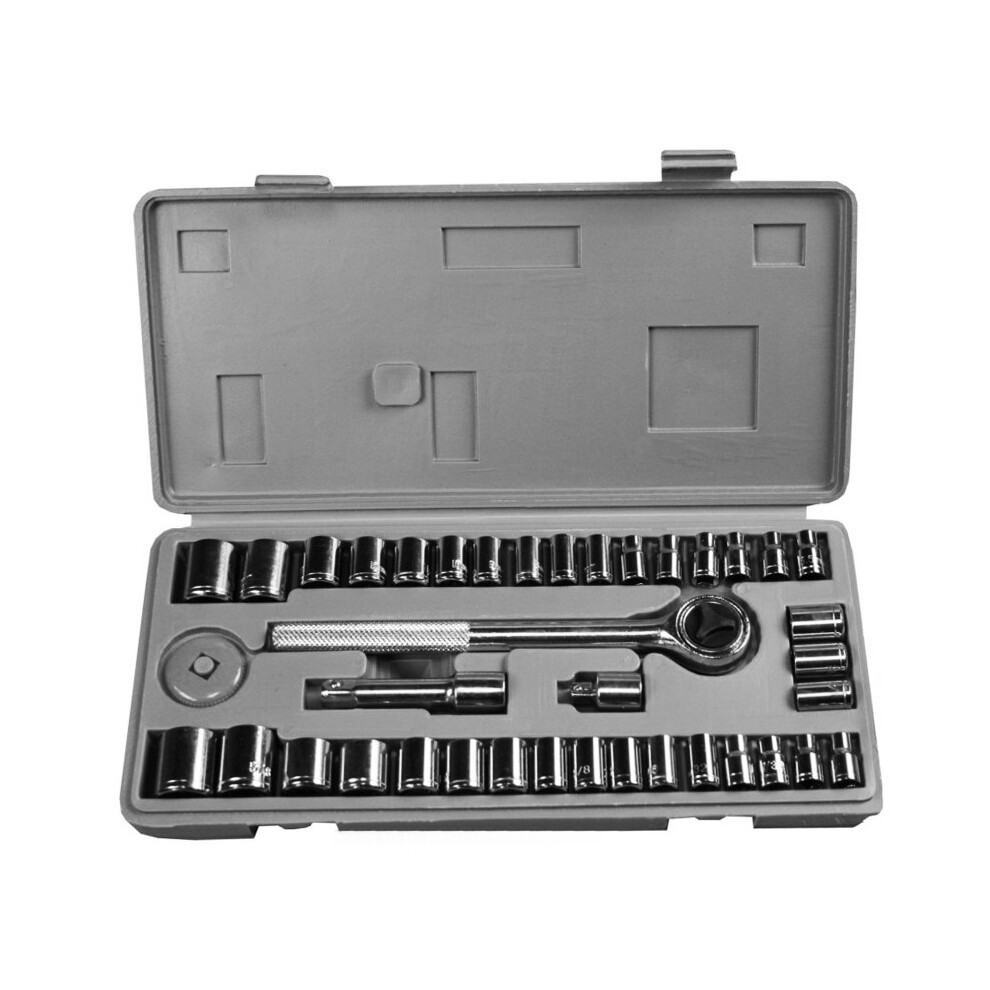 Socket Wrench Set In Storage Box (40 Pieces) 8719762733638