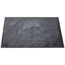 Unbranded Achtergrondsticker Visaquarium 62X40X0,1 Cm Zwart
