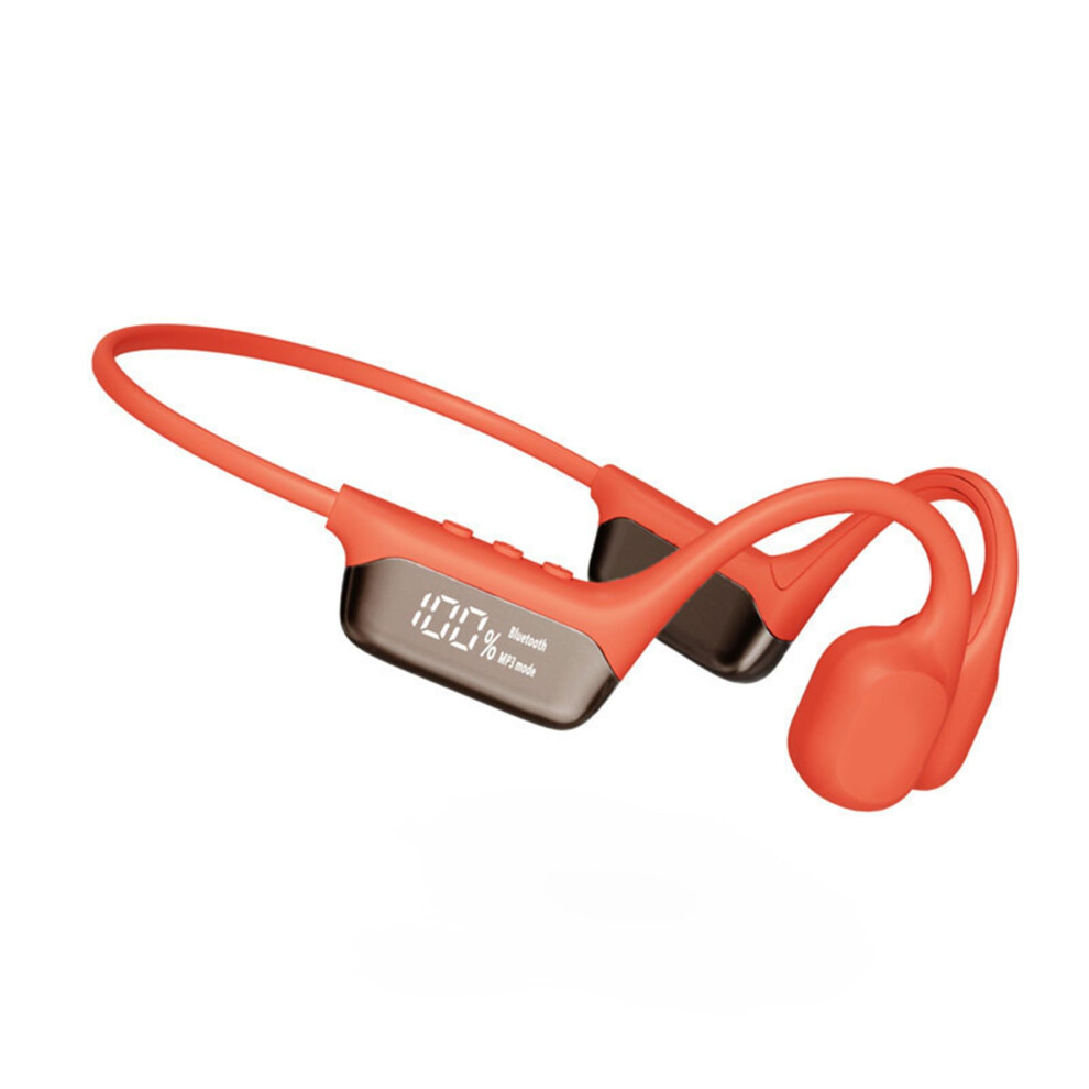 Bone Conduction Headphones Mp3 Player, 32Gb Built-In Memory, Ipx8 Waterproof Underwater Headphones, Orange 9016109448439