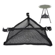 Folding Table Bag Triangular Mesh Portable Outdoor Foldable Net Bag For Camping Beach Picnics Barbecues