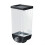Practical Cereal Storage Container Wall Mounted Dispenser 1.5L Capacity Black Flour Rice Nuts 1