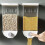 Practical Cereal Storage Container Wall Mounted Dispenser 1.5L Capacity Black Flour Rice Nuts 3