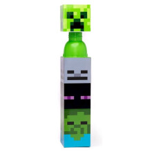(Green) Minecraft Tnt Mobs Water Bottle Torch Model Creative Plastic Birthday Gift Cup