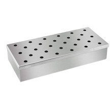 Bbq Accessories Bbq Smoker Box For Wood Chips Stainless Steel Smoke Generator For Wood Pellet Grill