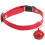 Verstellbarer Halsband Mit Glocke Für Kätzchen Rot 6