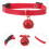 Verstellbarer Halsband Mit Glocke Für Kätzchen Rot 3
