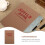 Student Sketchpad Braunes Papier, Blanko, Leicht Tragbar 11