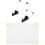 1 Set Kleine Whiteboard Schreibplatte Abwischbar 4