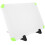1 Set Kleine Whiteboard Schreibplatte Abwischbar 6