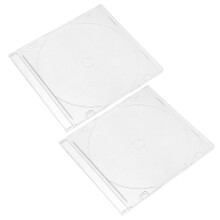 2 Pezzi Custodia Protettiva Per Disco Dvd, Organizzatore Portatile Cd