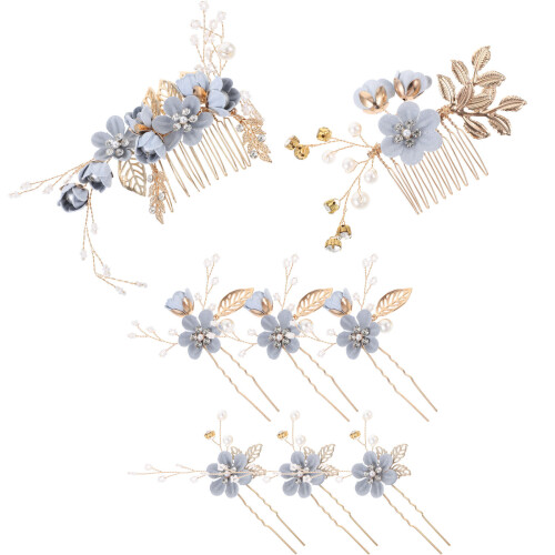 8 Stuks Bruids Haaraccessoires Met En Haarspelden