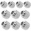 10 Pcs Nuts Hexagonal Printer Replacement Parts Stainless Steel Carbon 1