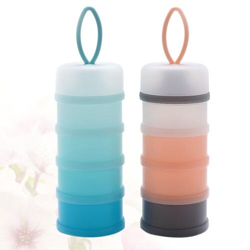 2-Pack Melkopslagdozen Lekvrij Gemakkelijk Schoon te 2