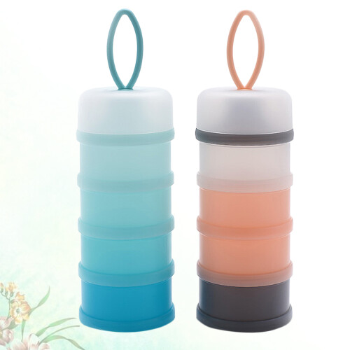 2-Pack Melkopslagdozen Lekvrij Gemakkelijk Schoon te 1