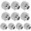 10 Pcs Nuts Hexagonal Printer Replacement Parts Stainless Steel Carbon 10