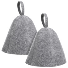 2 . Duschhaube Filz Für Sauna Und Bad