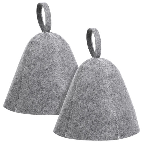 2 . Duschhaube Filz Für Sauna Und Bad