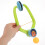 1 Set Portable Indoor Pingpong Trainer for Door Frame 4