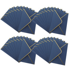 Luxury Blaue Hochzeitsumschläge 50 Set Einladungen