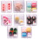 8 Sets Miniaturküche Lebensmittel Dessert Dekoartikel 2