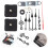 2Sets Plastic Clock Mechanism Kit DIY Wall Clock Movement Replacement 3