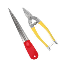 1Set Flechtwerkzeug Weidenrinde Mit Rattanstäbchen