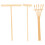 1 Set Sandtisch- , Miniaturharken, Garten-Sand- 8