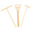 1 Set Sandtisch- , Miniaturharken, Garten-Sand- 6