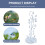 Raindrops Hangende Decoratie Retro Vogelvoederplaats Extra 10