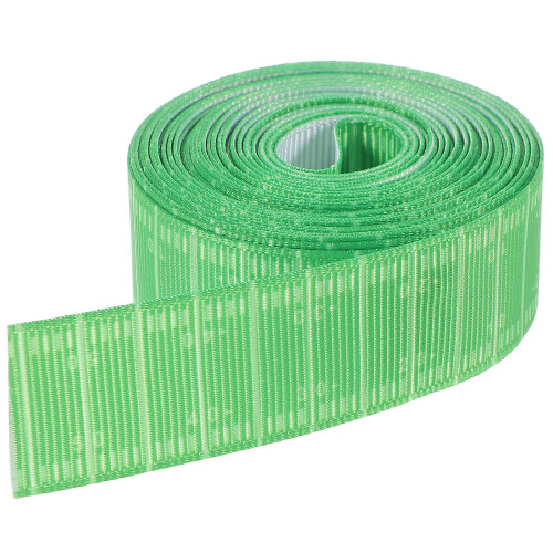 1Rouleau Ruban Motif Rugby Vert Polyester Pour Cadeau DIY
