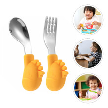 Fütterlöffel Baby Gelb 1 Set