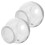 2Stk. Glasjoghurtflaschen, Geleebehälter, Puddingportionierer (100ml) 1