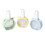 3Pcs Durable Portable Spray Bottle Set Assorted Colors for Travel Use 1
