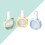 3Pcs Durable Portable Spray Bottle Set Assorted Colors for Travel Use 3