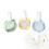 3Pcs Durable Portable Spray Bottle Set Assorted Colors for Travel Use 8