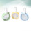 3Pcs Durable Portable Spray Bottle Set Assorted Colors for Travel Use 10
