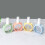 3Pcs Durable Portable Spray Bottle Set Assorted Colors for Travel Use 2