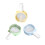 3Pcs Durable Portable Spray Bottle Set Assorted Colors for Travel Use 6
