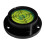 Round bubble level with aluminum case (40x30x13 mm, black) 1